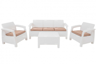Комплект уличной мебели TWEET Terrace Set Max, белый