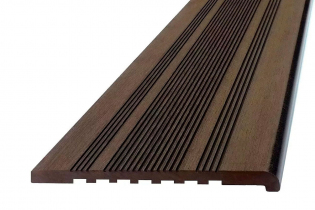 Ступень ДПК Ecodeck 346*23,5*4000мм венге