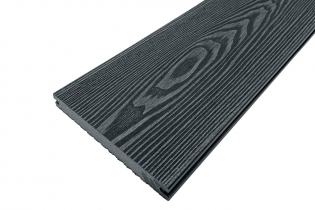 Палубная доска полнотелая из ДПК марки HOLZHOF Solid, 150*18, 73587