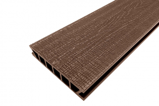 Террасная доска Deckron (Декрон) WoodLike с 3D тиснением, 153*28, 73599