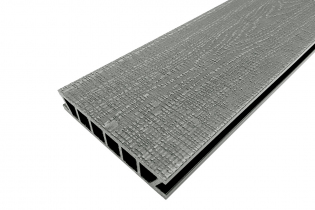 Террасная доска Deckron (Декрон) WoodLike с 3D тиснением, 153*28, 73600