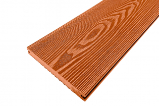 Палубная доска полнотелая из ДПК марки HOLZHOF Solid, 150*18, 73770